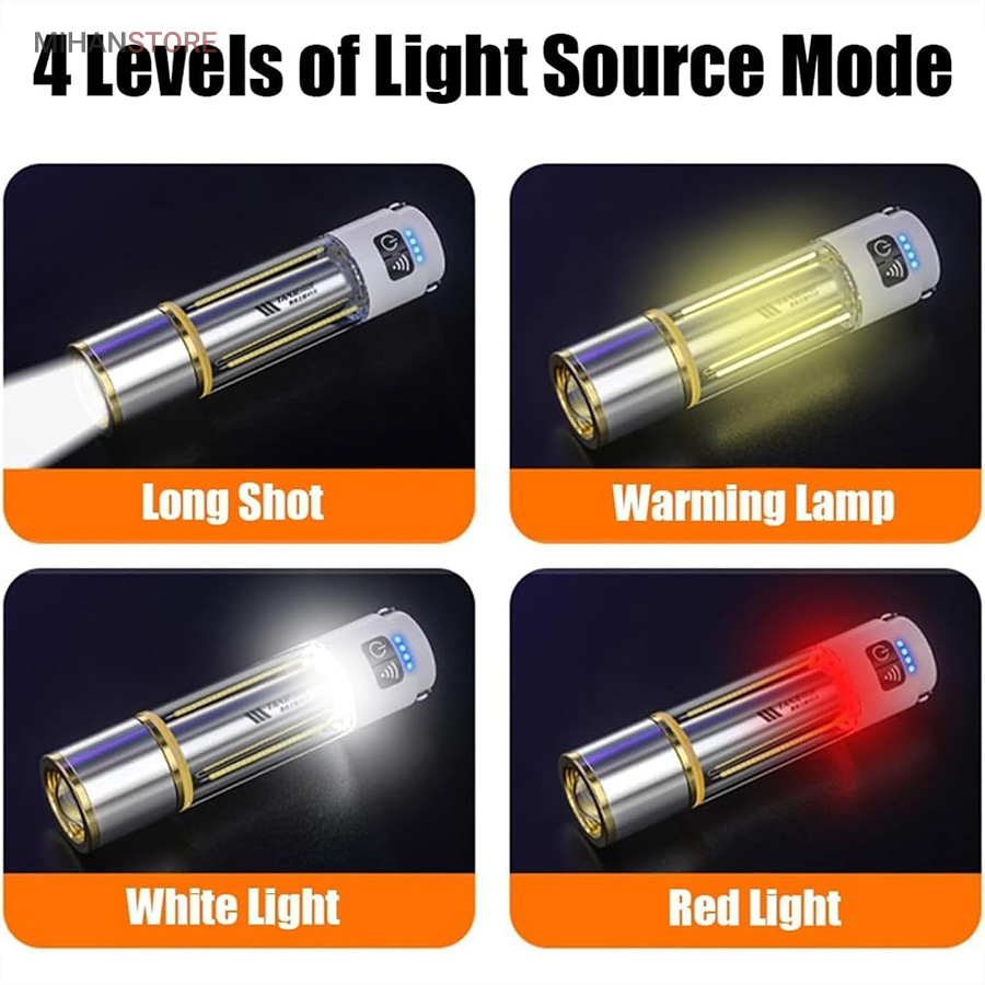 چراغ قوه حرفه ای چندکاره YESNICE