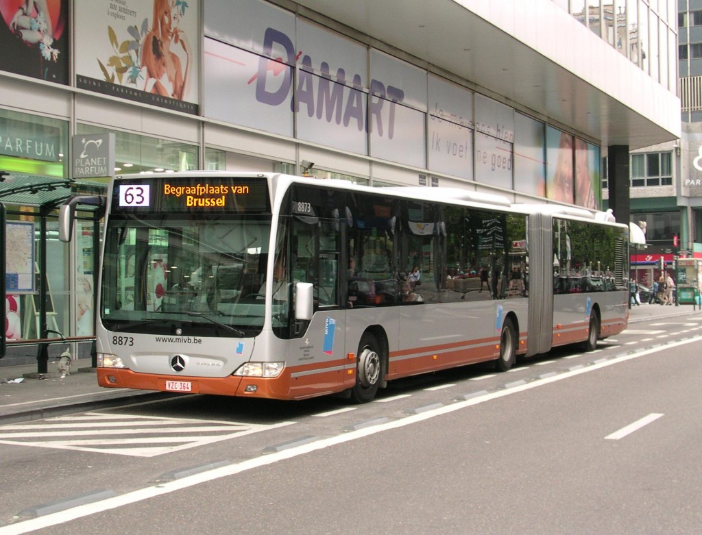 اتوبوس در بروکسل