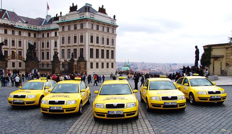 تاکسی در پراگ