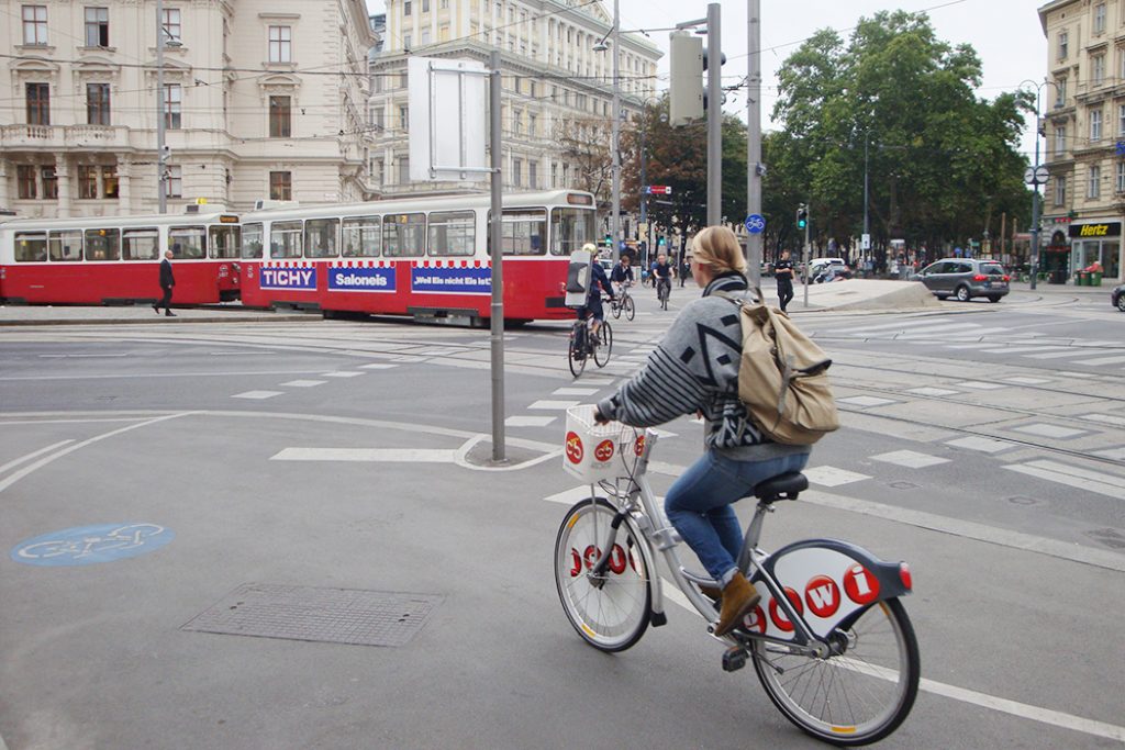 دوچرخه سواری در وین