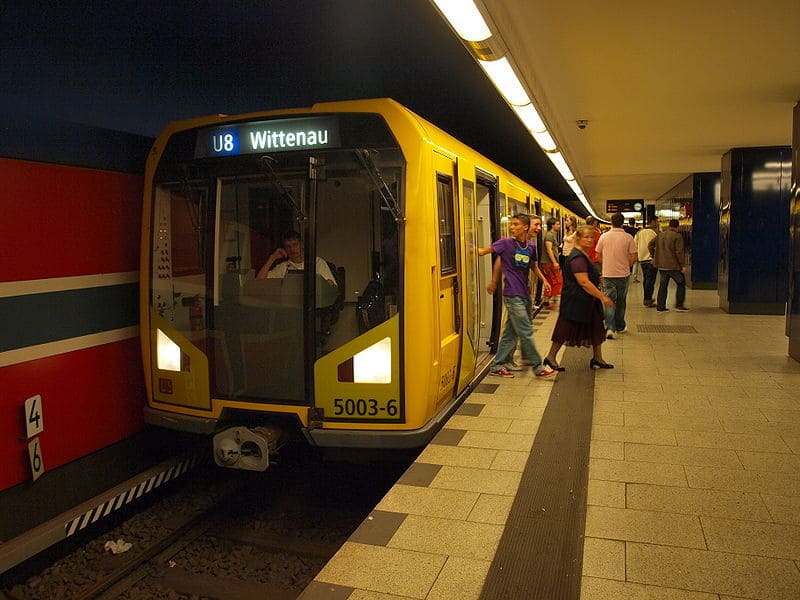 قطار زیر زمینی در آلمان