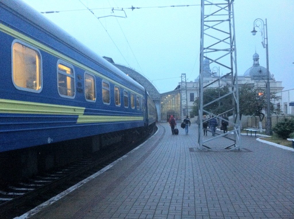 قطار شبانه در اوکراین