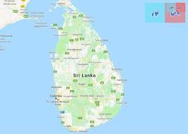 نقشه سریلانکا