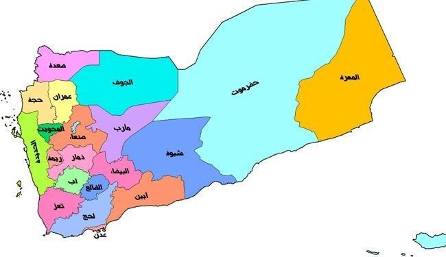 یمن نقشه 1