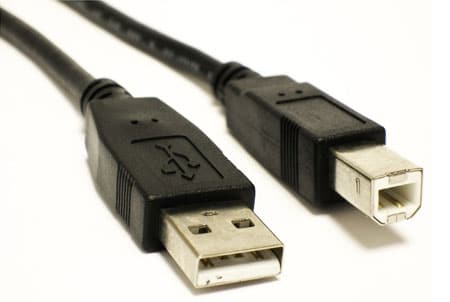 USB A B کابل