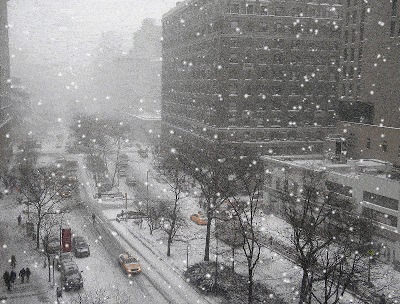 سرمای شدید زمستان نیویورک