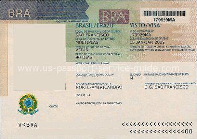 ویزا در برزیل