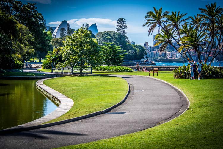باغ های سلطنتی بوتانیک سیدنی