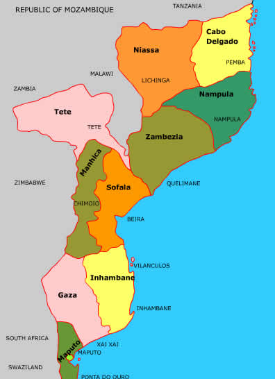 تقسیمات کشوری موزامبیک