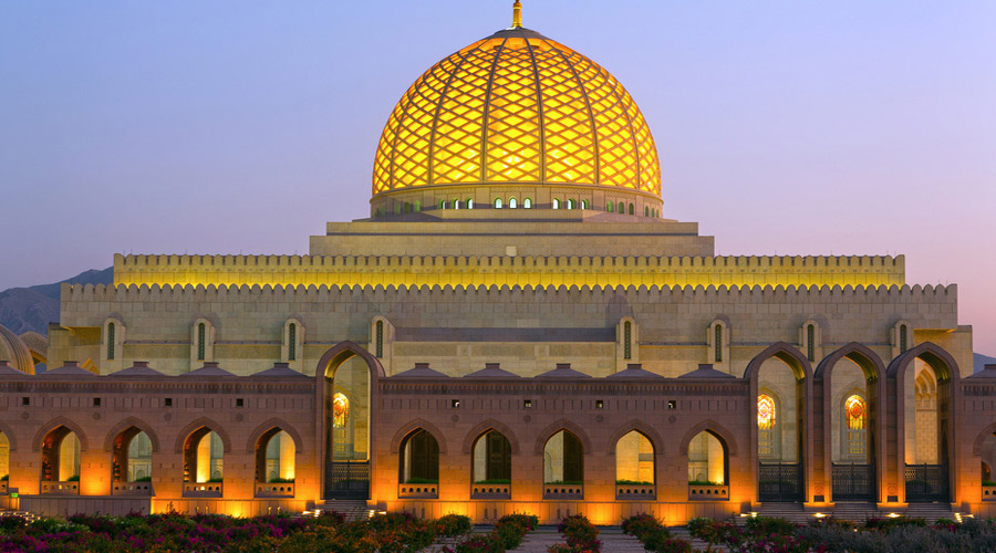 مسجد جامع سلطان قابوس مسقط عمان