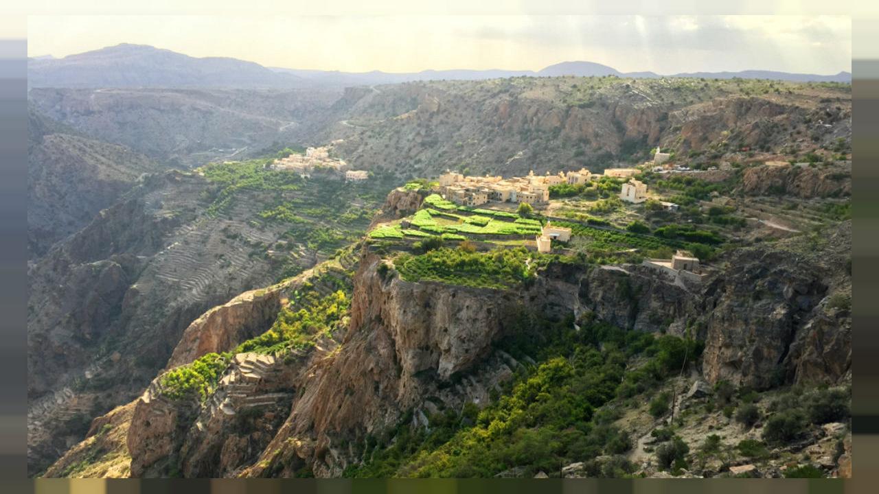 کوه اخضر مسقط عمان