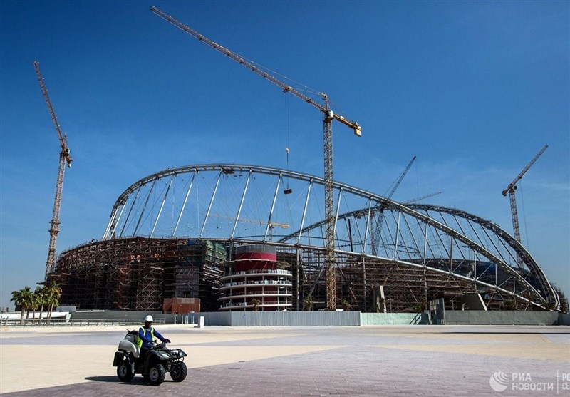 افتتاح استادیوم قطر