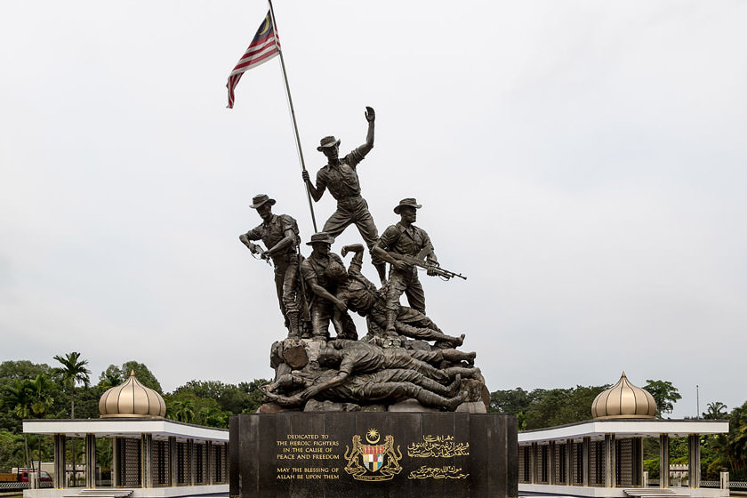 بنای یادبود ملی کوالالامپور مالزی