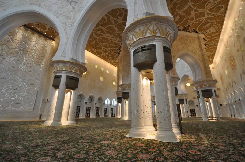 زیباترین مسجد در امارات1