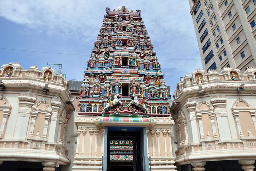 معبد سری ماهاماریمان کوالالامپور مالزی
