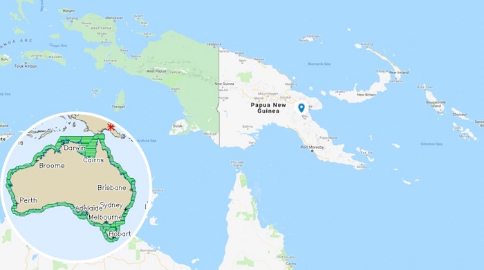 زلزله پاپوا گینه نو