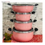 سرویس قابلمه و تابه لانه زنبوری 7 پارچه هلنا