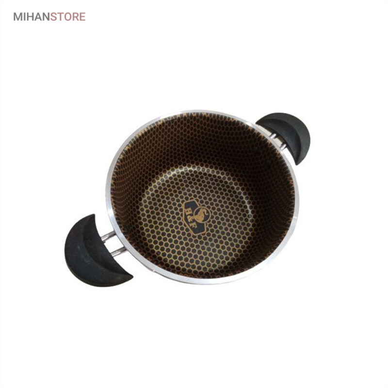 سرویس قابلمه و تابه لانه زنبوری 7 پارچه هلنا