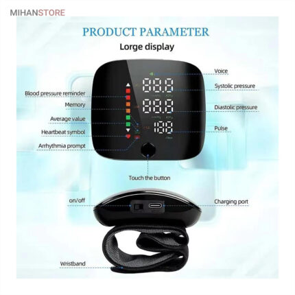 فشارسنج مچی سخنگو مدل Intelligent BP