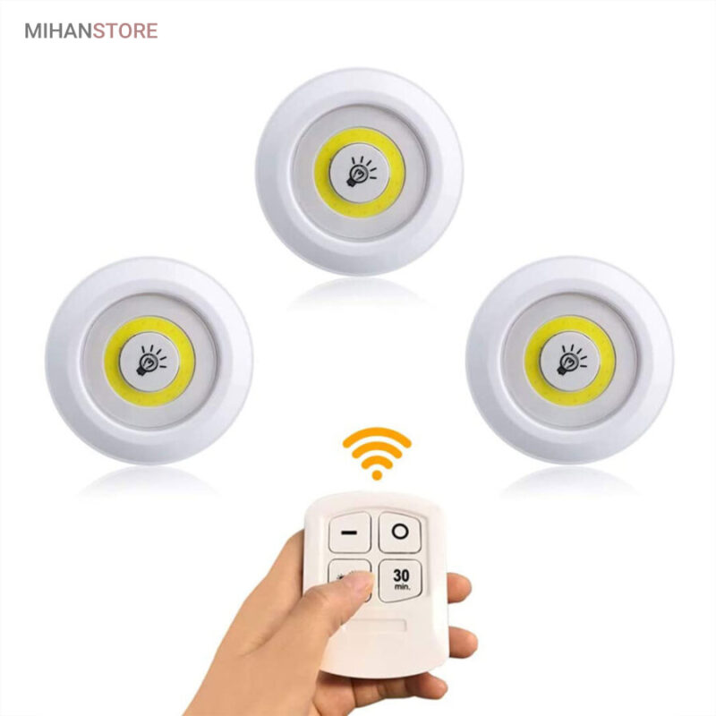 لامپ اضطراری LED ریموت دار (3 عددی)