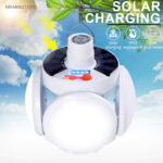 چراغ خورشیدی اضطراری توپی 5 پره