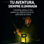 چراغ و پروژکتور اضطراری دارای پاوربانک